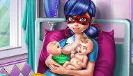 Game: Dotted Girl Twins Birth
