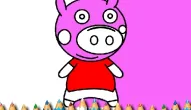 Гра: BTS Pig Coloring Book