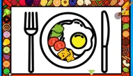 Гра: Color and Decorate Dinner Plate
