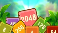 Game: Tropical Cubes 2048