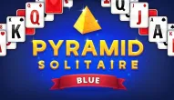Gra: Pyramid Solitaire Blue