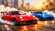 Game: Two RX7 Drifters