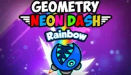 Гра: Geometry Neon Dash Rainbow 