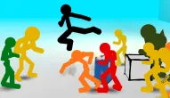 Game: Stickman Street Fighting 3D