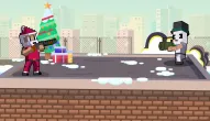 Game: Xmas Rooftop Battles